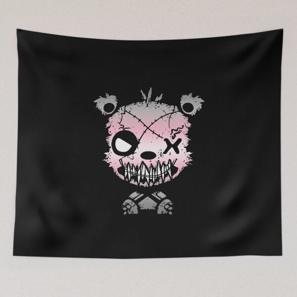 Item preview, Goth Demigirl Bear Pride Flag, Demi Goth Design  designed and sold by Travelslightly.