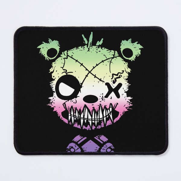 Item preview, Goth Genderfae Bear Pride Flag, Genderdoe Goth Design designed and sold by Travelslightly.