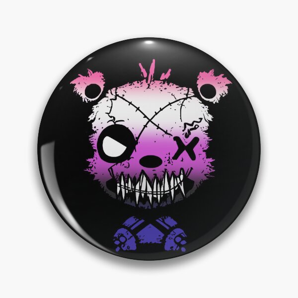 Item preview, Goth Genderfluid Bear Pride Flag, Genderfluid Goth Design  designed and sold by Travelslightly.