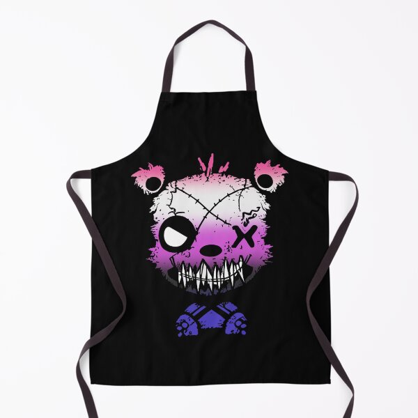 Item preview, Goth Genderfluid Bear Pride Flag, Genderfluid Goth Design designed and sold by Travelslightly.