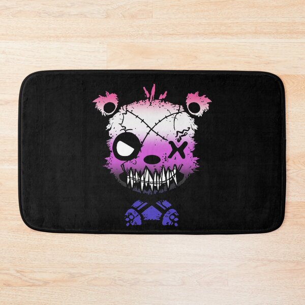 Item preview, Goth Genderfluid Bear Pride Flag, Genderfluid Goth Design  designed and sold by Travelslightly.