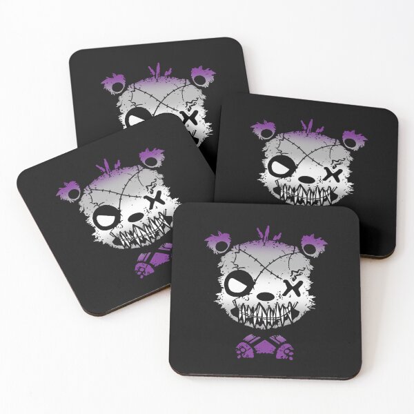 Item preview, Goth Graysexual Bear Pride Flag, Greysexual Goth Design  designed and sold by Travelslightly.