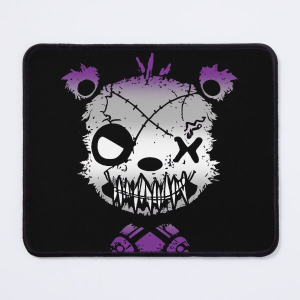 Item preview, Goth Graysexual Bear Pride Flag, Greysexual Goth Design  designed and sold by Travelslightly.