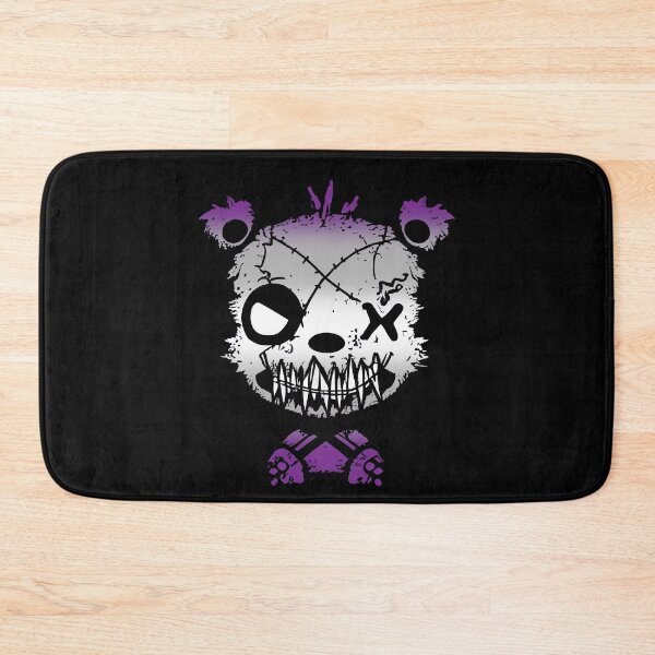 Item preview, Goth Graysexual Bear Pride Flag, Greysexual Goth Design  designed and sold by Travelslightly.