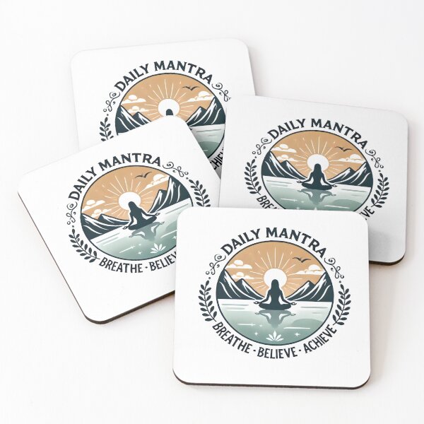 Item preview, Daily Mantra Positivity and Funny Gifts Art designed and sold by BadhbhLoot.