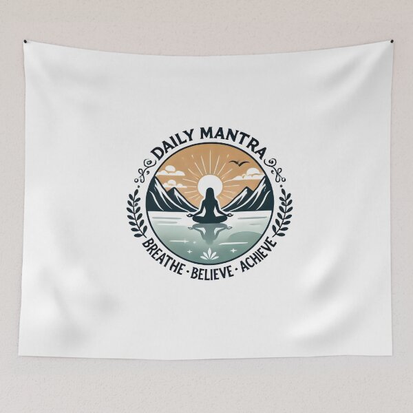 Item preview, Daily Mantra Positivity and Funny Gifts Art designed and sold by BadhbhArt.