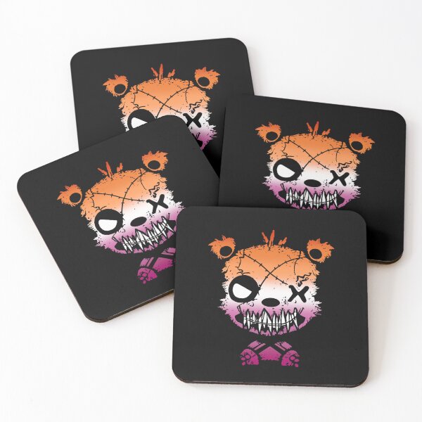 Item preview, Goth Lesbian Bear Pride Flag, Lesbian Goth Design  designed and sold by Travelslightly.