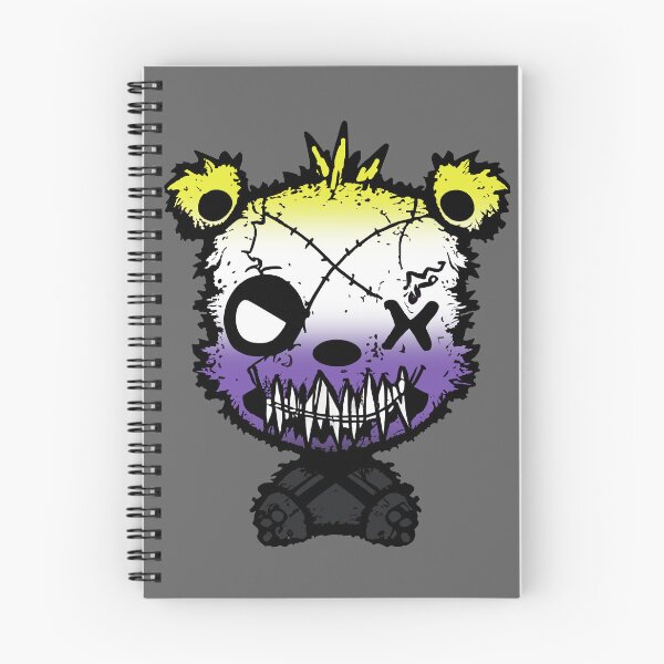 Item preview, Goth Nonbinary Bear Pride Flag, Enby Goth Design  designed and sold by Travelslightly.
