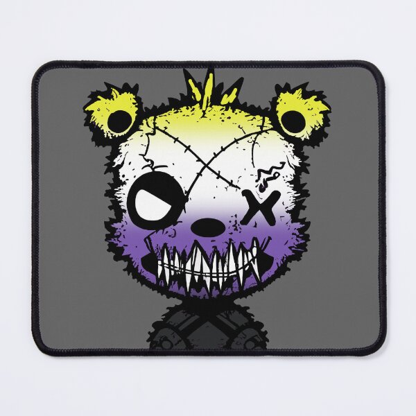 Item preview, Goth Nonbinary Bear Pride Flag, Enby Goth Design  designed and sold by Travelslightly.