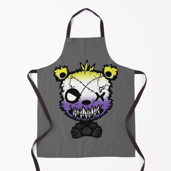 Item preview, Goth Nonbinary Bear Pride Flag, Enby Goth Design  designed and sold by Travelslightly.