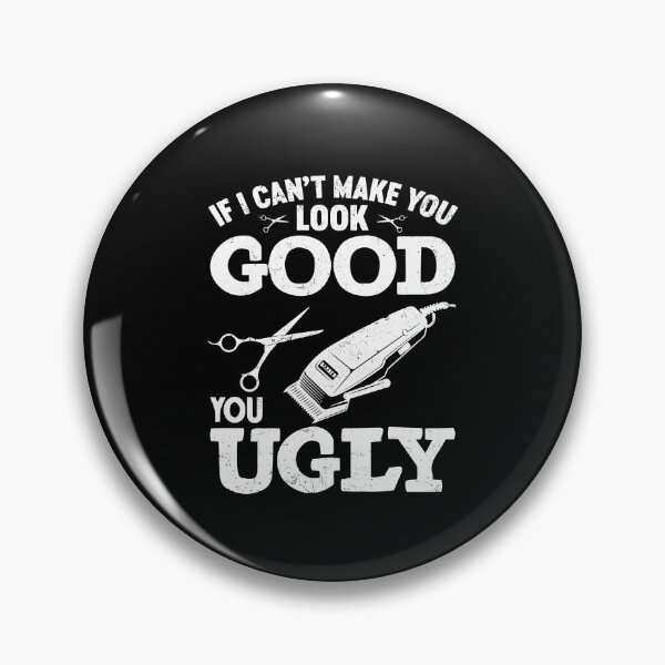 Artikelvorschau, Barber - Funny Barber Hairdresser Hairstylist Joke Humor entworfen und verkauft von farhanhafeez.