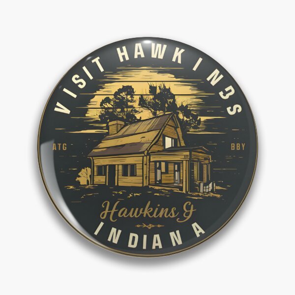 Item preview, Discover Visit hawkins Indiana T-Shirt designed and sold by MRFEZOO2030.