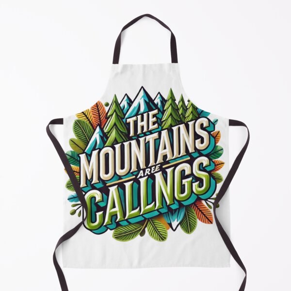 Item preview, The Mountains Are Calling designed and sold by WildVista.
