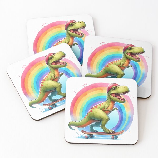 Item preview, T-Rex is having fun skateboarding designed and sold by kankan22.