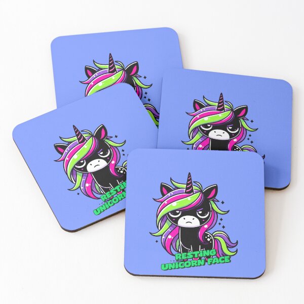 Item preview, Resting Unicorn Face - Devon designed and sold by 3DAF.