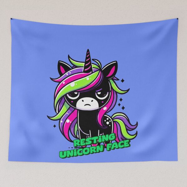 Item preview, Resting Unicorn Face - Devon designed and sold by 3DAF.