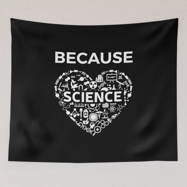 Item preview, Because Love Science - Science Boy Science Girl Science Teacher designed and sold by farhanhafeez.