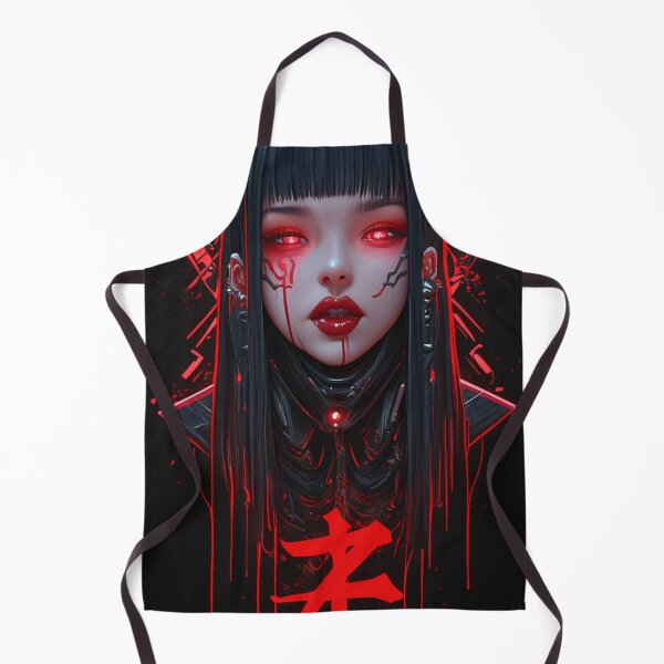 Item preview, Hot Goth Girl Cyberpunk Cybergoth Darkwave Darksynth Vampire designed and sold by Nightarcade.