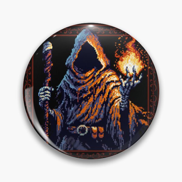 Item preview, Pyromancer Fire Mage Build Enjoyer Dank Souls RPG designed and sold by Meme Master Merchandise.