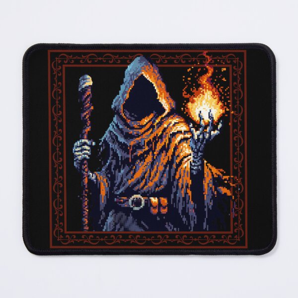 Item preview, Pyromancer Fire Mage Build Enjoyer Dank Souls RPG designed and sold by Meme Master Merchandise.