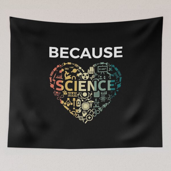 Item preview, Because Love Science - Science Boy Science Girl Science Teacher designed and sold by farhanhafeez.