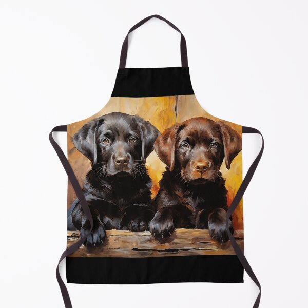 Item preview, Two labrador puppies designed and sold by PetsArt.