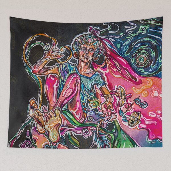 Item preview, I Am. A marker drawing about my journey inward.  designed and sold by Mishelle-Sherri.
