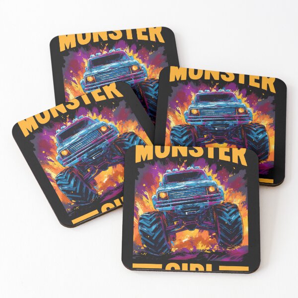 Item preview, Monster Girl Retro Race Big Monster Vintage Back School Fun designed and sold by farhanhafeez.