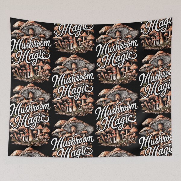 Item preview, Mushroom Magic Dark Forest designed and sold by SplashTastic.