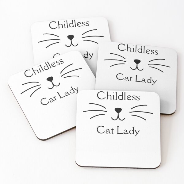 Item preview, Childless Cat Lady Childless Cat Lady  designed and sold by RedeRx.