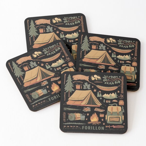 Item preview, forillon and camping designed and sold by mood-draftsman.