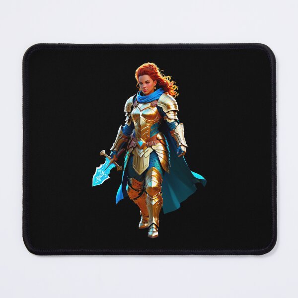 Item preview, Brave Fantasy Warrior in Armor designed and sold by artwaves.