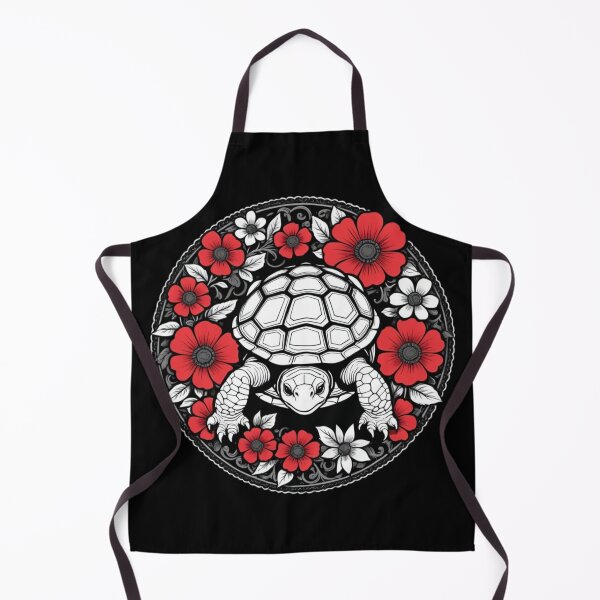 Item preview, Turtle surrounded by flowers designed and sold by RedStacks.