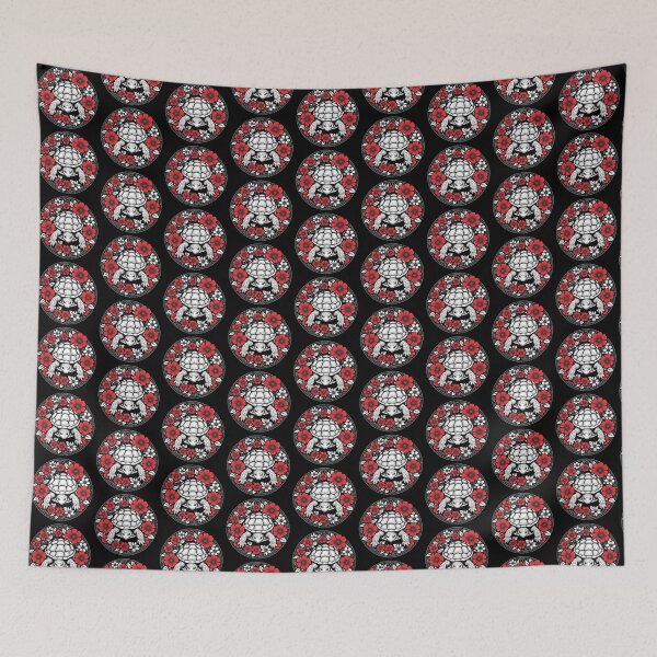 Item preview, Turtle surrounded by flowers designed and sold by RedStacks.