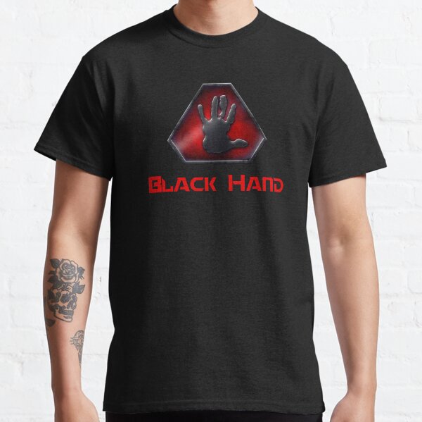 Vista previa del artículo con la obra «Logotipo de la Hermandad de la Mano Negra de NOD Command and Conquer», diseñado y vendido por ShogunOfArts.