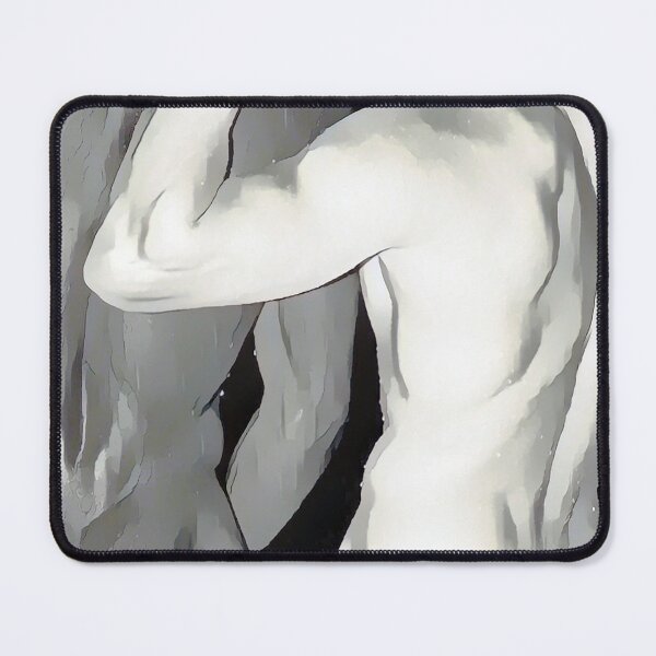 Item preview, Interracial gay couple for your tshirt, cups or poster designed and sold by masculinepixels.