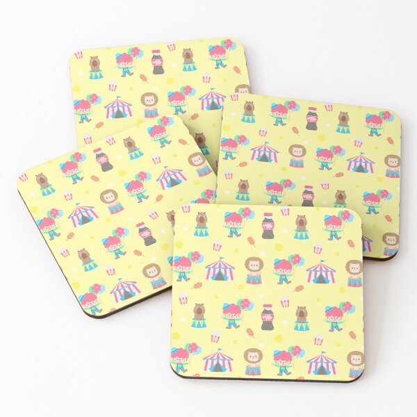 Item preview, cute kids pastel seamless pattern circus party illustration designed and sold by nuchz.