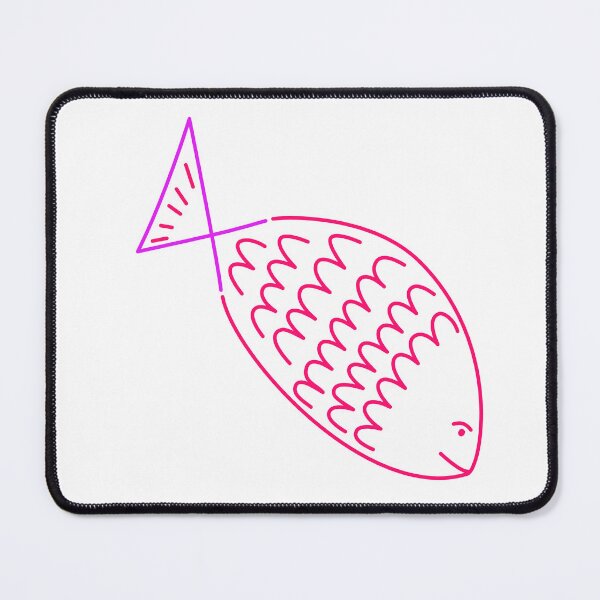 Item preview, Four Fish in Pink designed and sold by TessaPeartree.