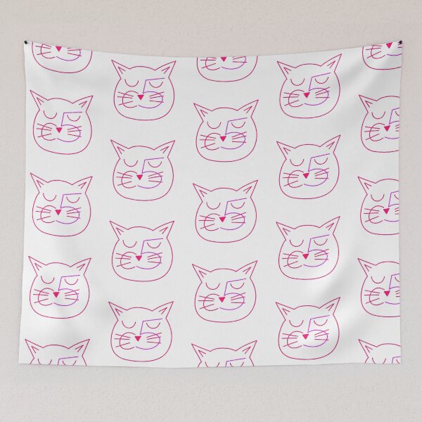 Item preview, Five Cat in Pink designed and sold by TessaPeartree.