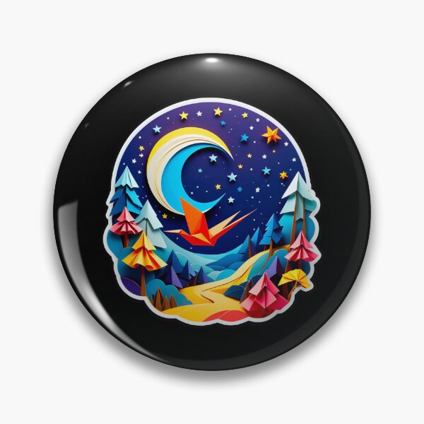 Item preview, Enchanted Origami Nightscape designed and sold by artwaves.