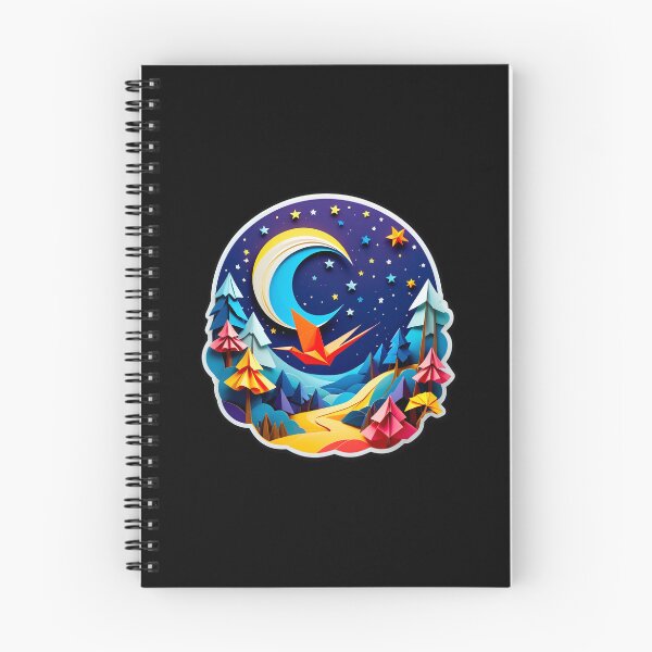 Item preview, Enchanted Origami Nightscape designed and sold by artwaves.