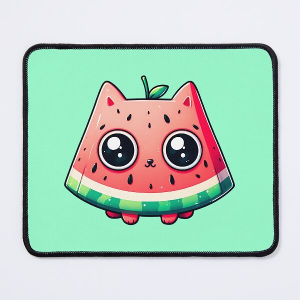 Item preview, Watermelon cat designed and sold by Anna Halasek.