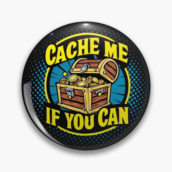 Item preview, CACHE ME IF YOU CAN Golden Treasure Hunt designed and sold by SplashTastic.