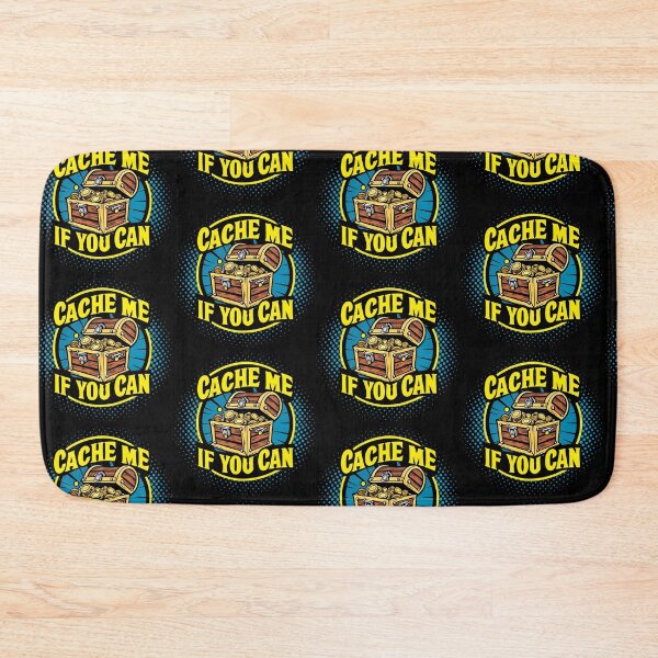 Item preview, CACHE ME IF YOU CAN Golden Treasure Hunt designed and sold by SplashTastic.