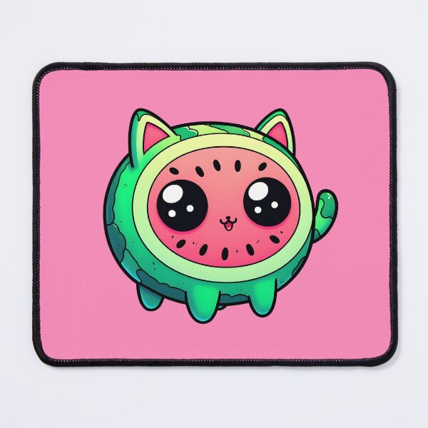 Item preview, Watermelon cat designed and sold by Anna Halasek.