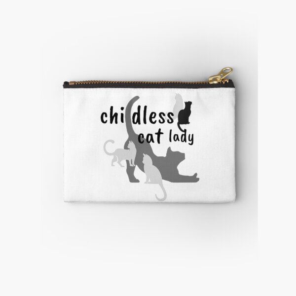 Item preview, Happy childless cat lady designed and sold by InverseArt.