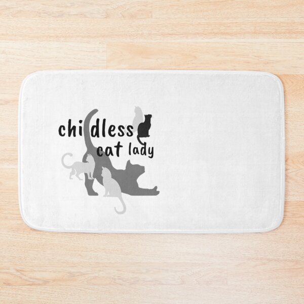 Item preview, Happy childless cat lady designed and sold by InverseArt.