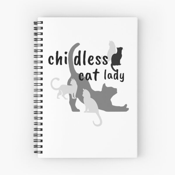 Item preview, Happy childless cat lady designed and sold by InverseArt.