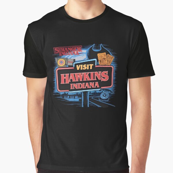 Item preview, Expedition to Visit hawkins Indiana T-Shirt designed and sold by MRFEZOO2030.