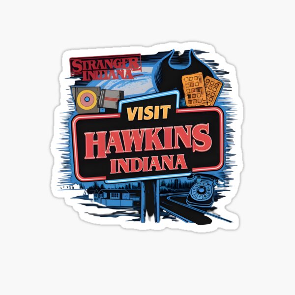 Item preview, Expedition to Visit hawkins Indiana T-Shirt designed and sold by MRFEZOO2030.